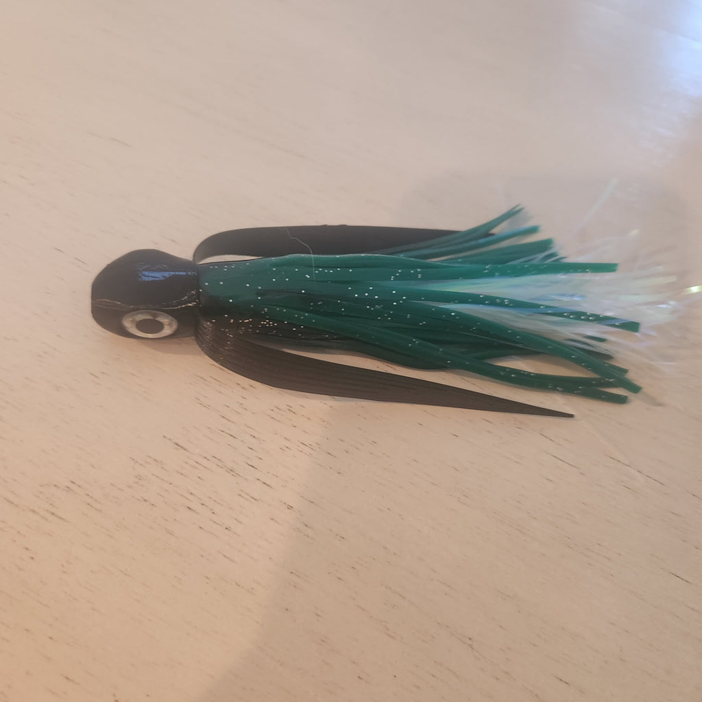 Black Zucchini Riptide Flyer – 6” Offshore Trolling Lure