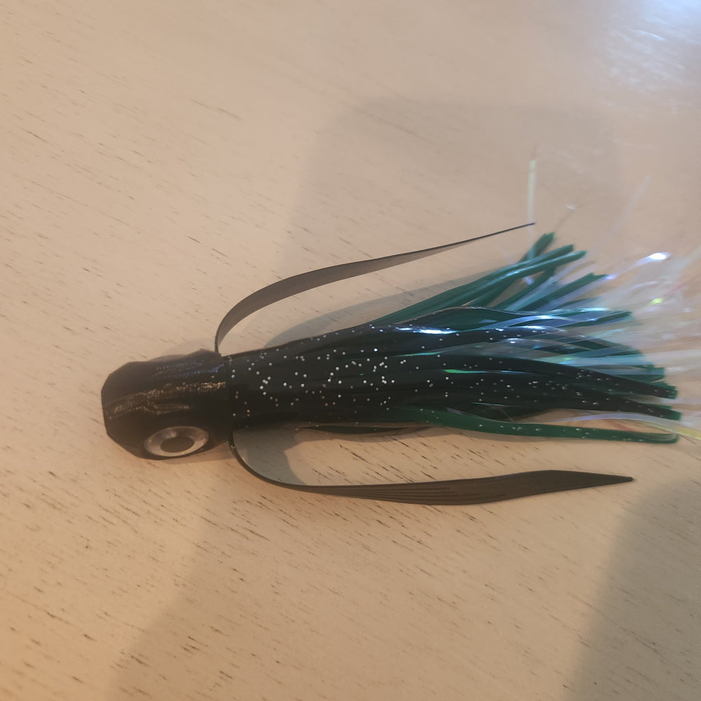 Black Zucchini Riptide Flyer – 6” Offshore Trolling Lure