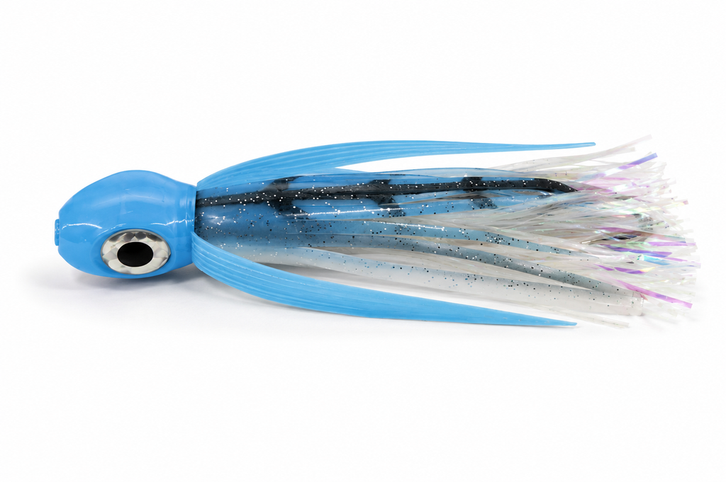 Carolina Blue Riptide Flyer – 6” Offshore Trolling Lure