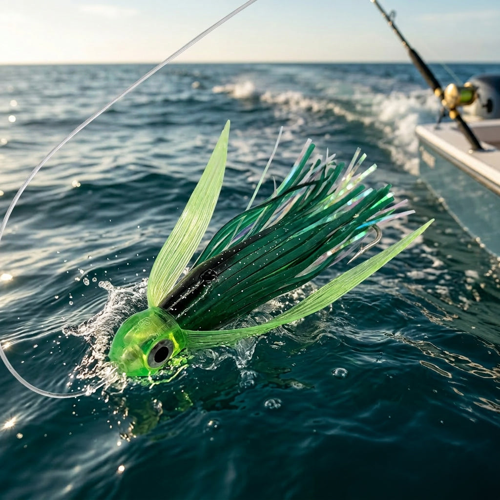 Green Goblin Riptide Flyer – 6” Offshore Trolling Lure