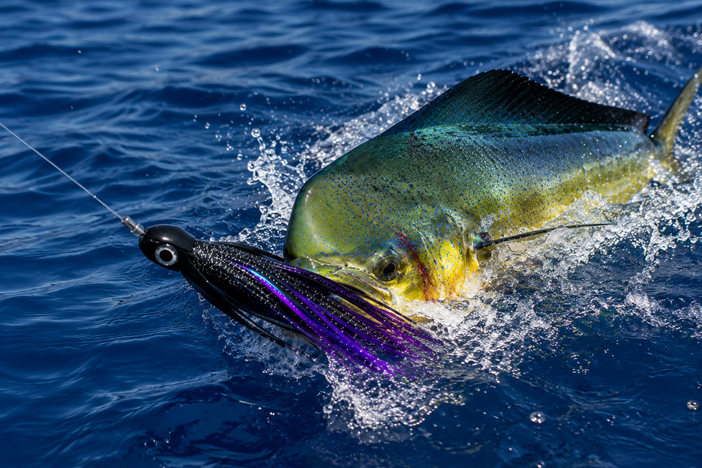 Black Beauty Riptide Flyer – 6” Offshore Trolling Lure