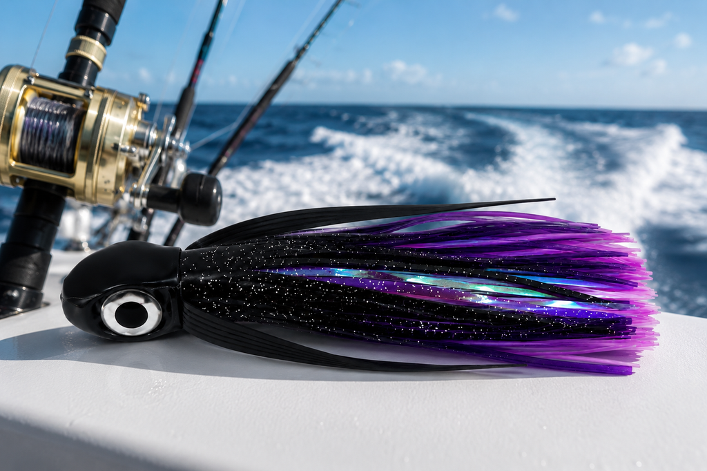 Black Beauty Riptide Flyer – 6” Offshore Trolling Lure